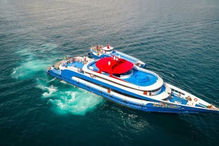 Phuket (Rassada Pier) Dept 11:00 hrs. – Phi Phi Island (Ton Sai Pier) Arr 13:00 hrs.