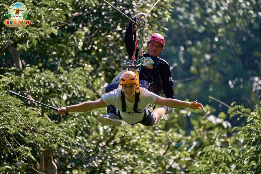 Erawan Patong Seaview Zipline 12 Platforms + Hotel Transfer